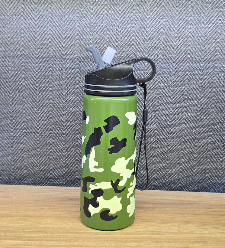 بطری استیل طرح چیریکی